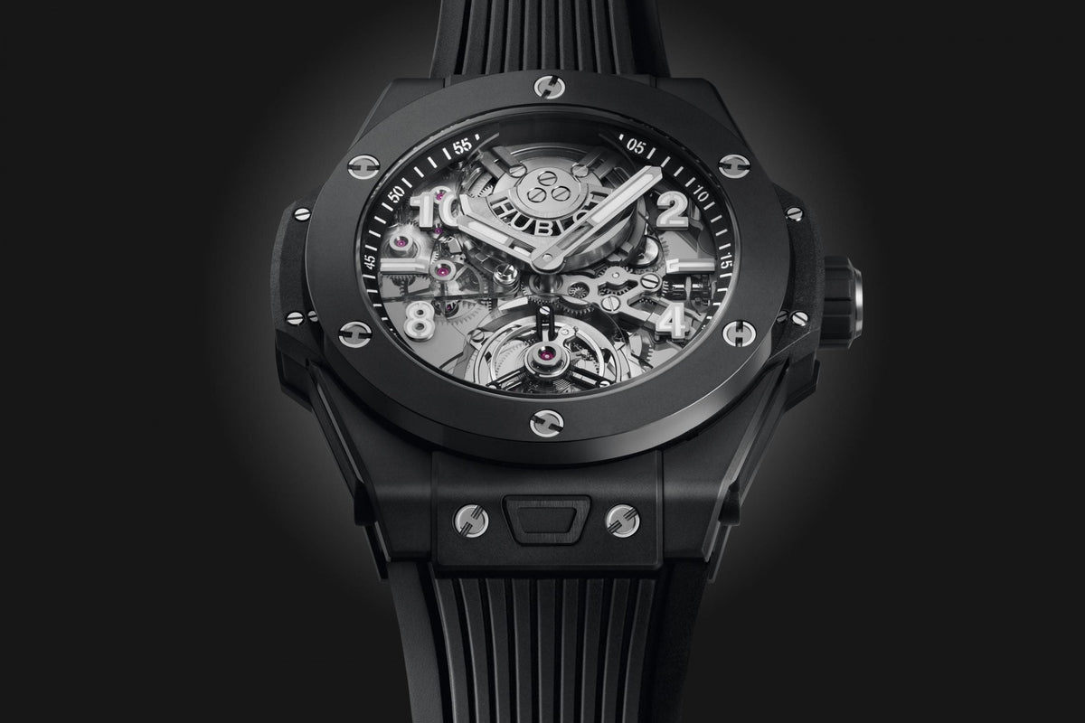 Hublot Big Bang TOURBILLON AUTOMATIC BLACK MAGIC Ref# 419.CI.0170.RX
