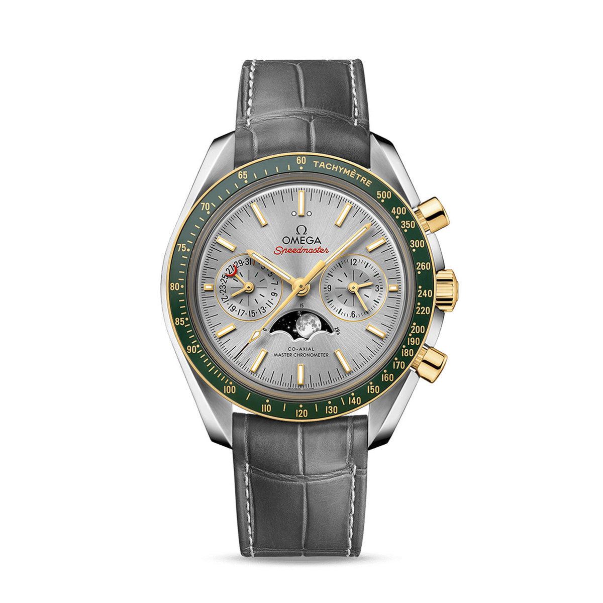 Omega Speedmaster MOONPHASE COâ€‘AXIAL MASTER CHRONOMETER MOONPHASE CHRONOGRAPH Ref# 304.23.44.52.06.001