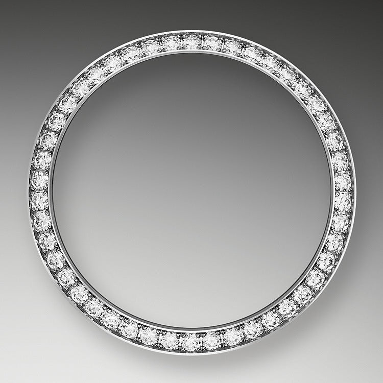 Datejust 31mm, Oystersteel and 18k White Gold with Diamonds, Ref# 278384rbr-0040