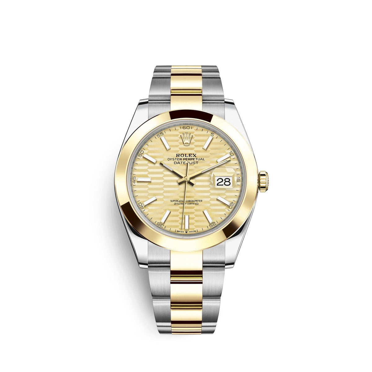 Datejust 41mm, Oystersteel and 18k Yellow Gold, Ref# 126303-0021