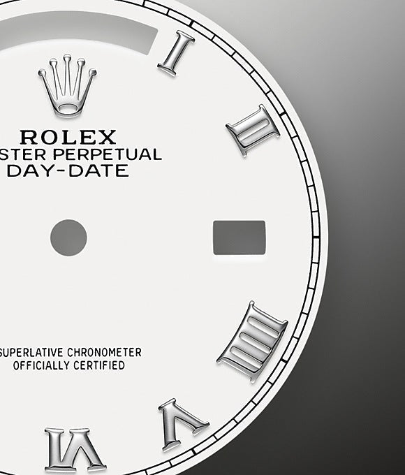 Day-Date 36 White gold Ref# 128349RBR-0025
