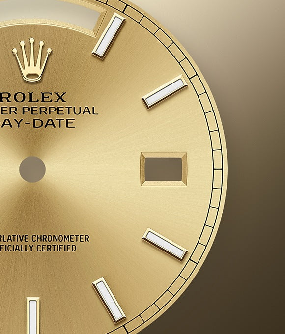 Day-Date 40 Yellow gold Ref# 228348RBR-0008