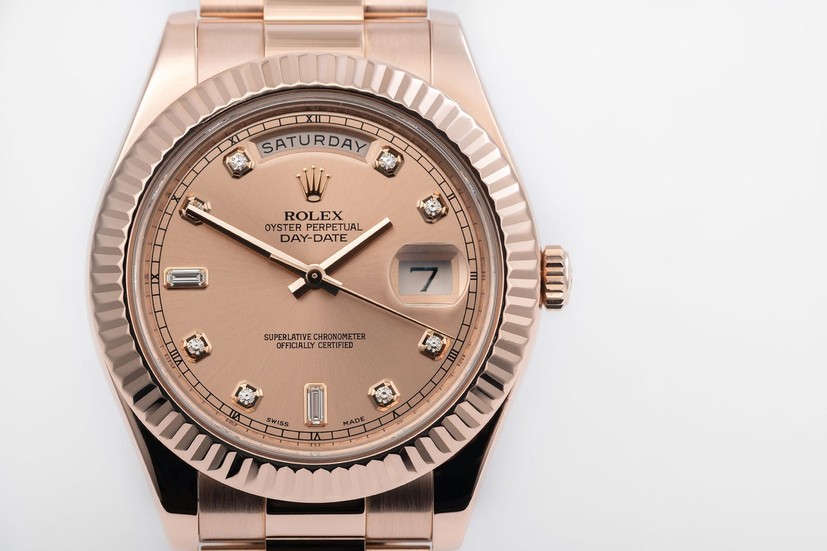 Day-Date M128235-0009 Oyster, 36 mm, Everose gold
