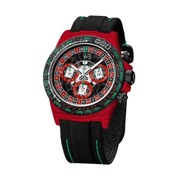 Diw Daytona quartz fiber lucky player 3 (casino v.3) 40mm red quartz