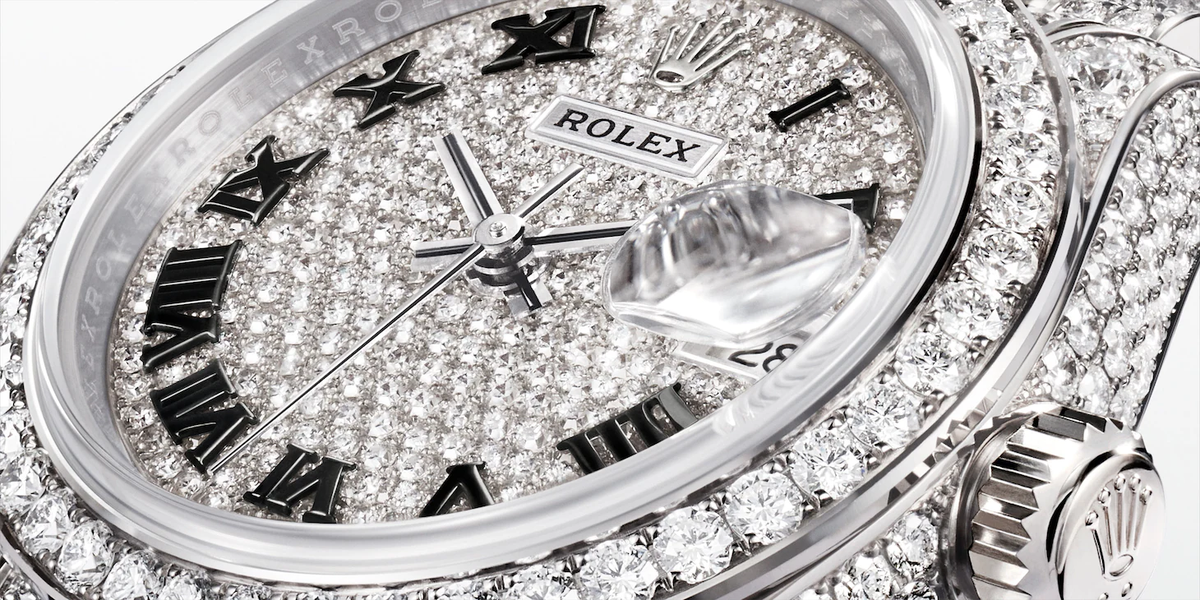Lady-Datejust 28, 18k White Gold, Ref# 279459RBR-0001