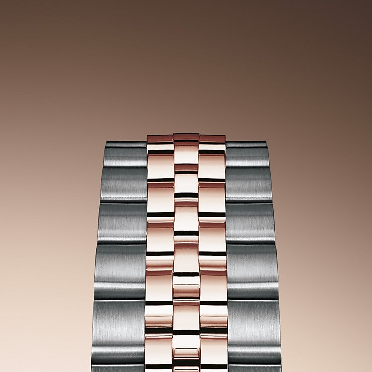 Lady-Datejust 28, Oystersteel and 18k Everose Gold, Ref# 279381RBR-0025